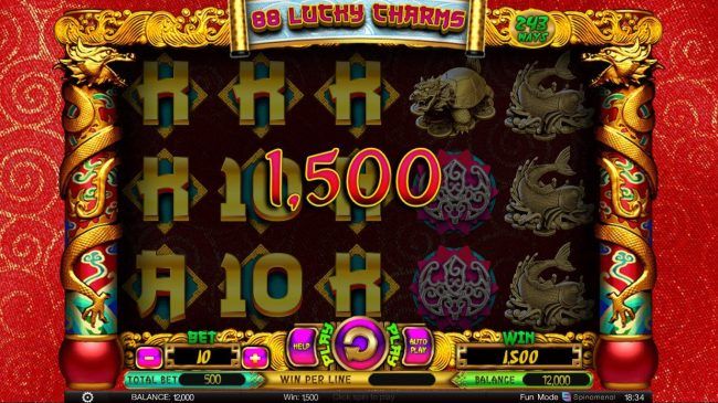 Multiple winning paylines triggers a big win