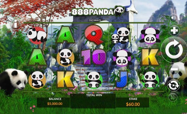 888 Panda :: Main Game Board