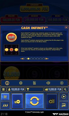 Cash Infinity