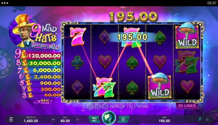 Five of a kind win