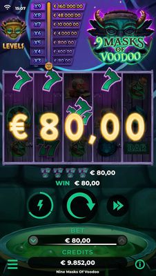 A four of a kind win