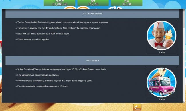 Scatter and Free Game Rules