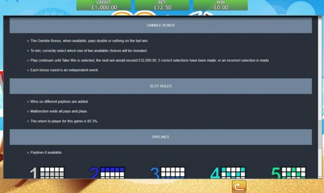 General Game Rules