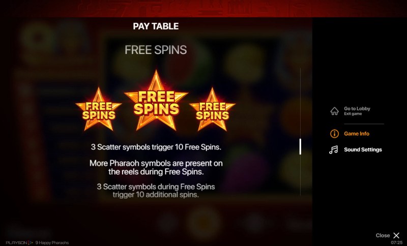 Free Spin Feature Rules