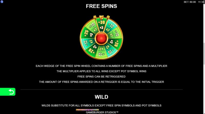 Free Spins Rules