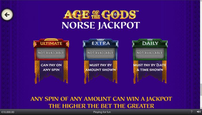 Jackpot Rules