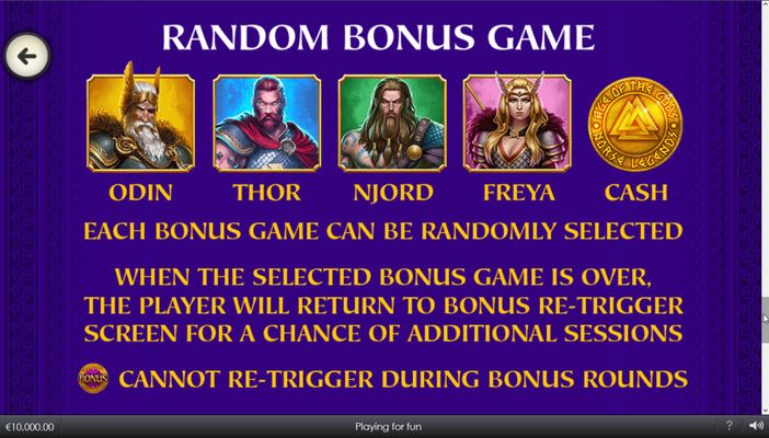 Random Bonus Game