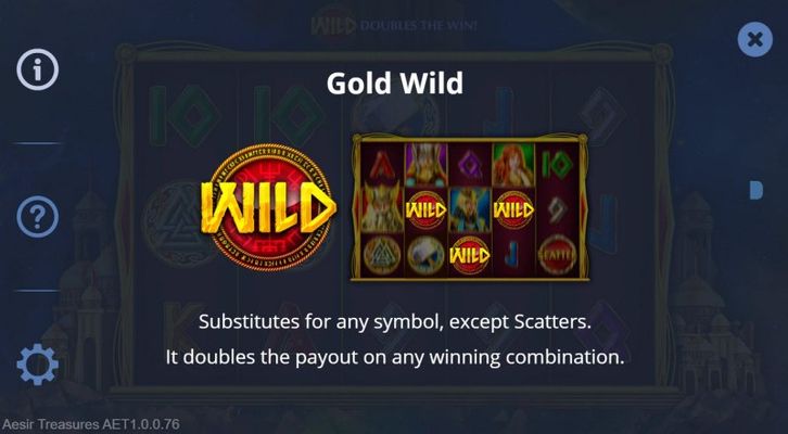Aesir Treasures :: Wild Symbol Rules