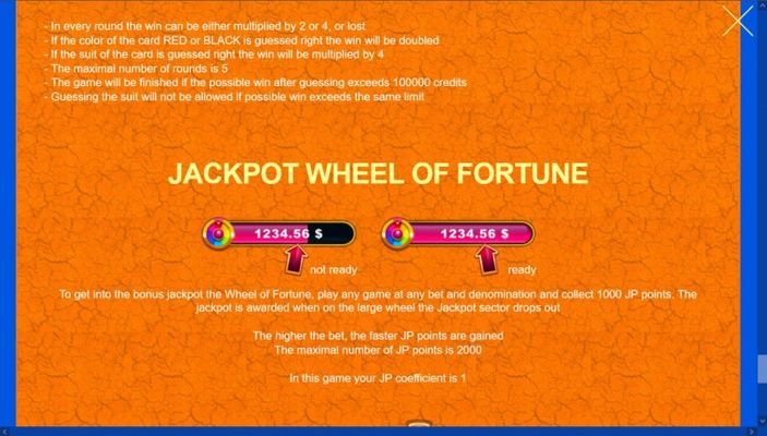 Jackpot Rules