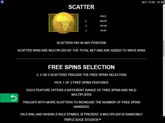 Scatter Symbol Rules