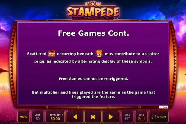 Free Spins Rules