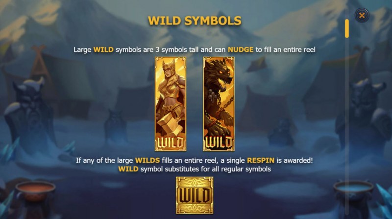 Age of Asgard :: Wild Symbols Rules