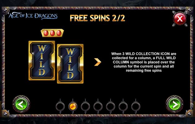 Age of Ice Dragons :: Free Spins Rules