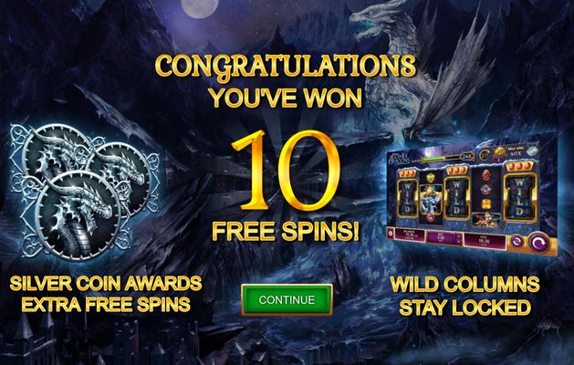 10 Free Spins Awarded