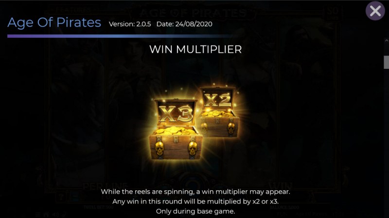 Age of Pirates :: Win Multiplier