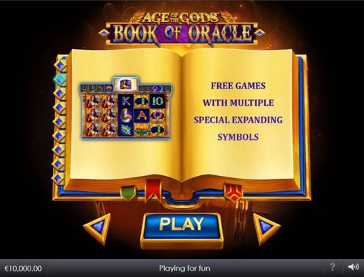 Age of the Gods Book of Oracle :: Free Game Rules