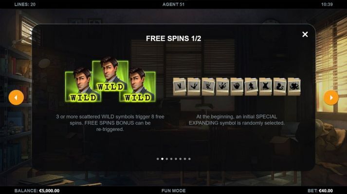 Free Spin Feature Rules