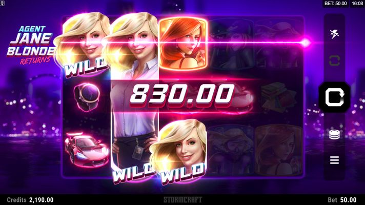 Agent Jane Blonde Returns :: Multiple winning combinations leads to a big win
