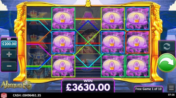 Total Free Spins Payout