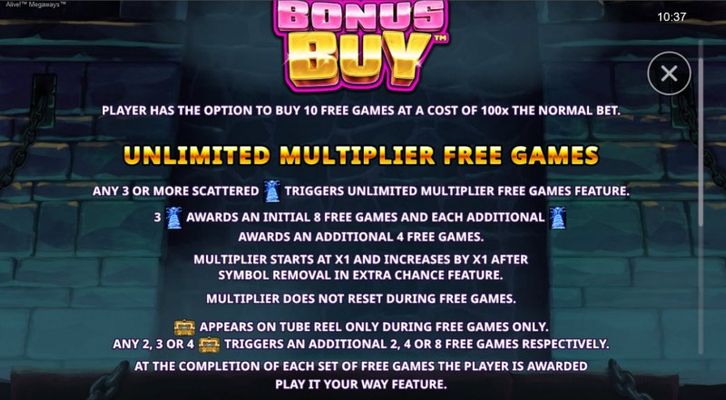 Unlimited Multiplier Free Games