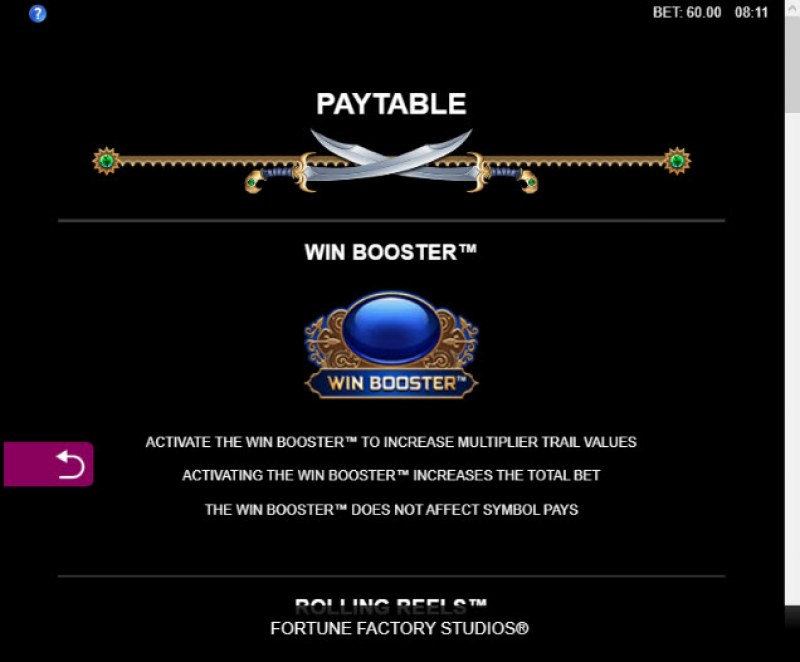 Win Booster Rules
