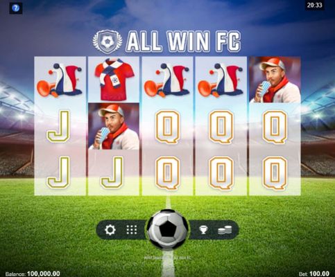 All Win FC :: Main Game Board