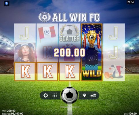 Four of a kind Win