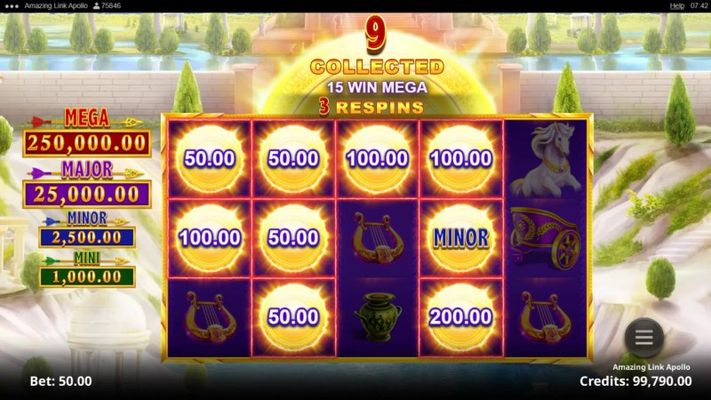 Spin the reels and land as money coin symbols to win big