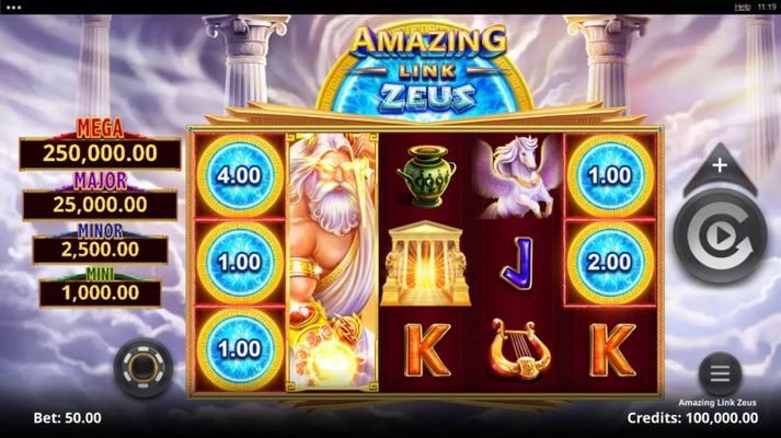 Amazing Link Zeus :: Main Game Board