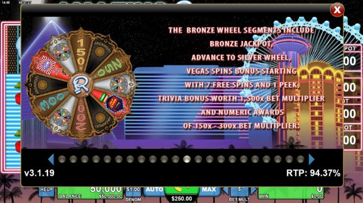 Amazing Ripley's Believe It or Not :: Bronze Bonus Wheel