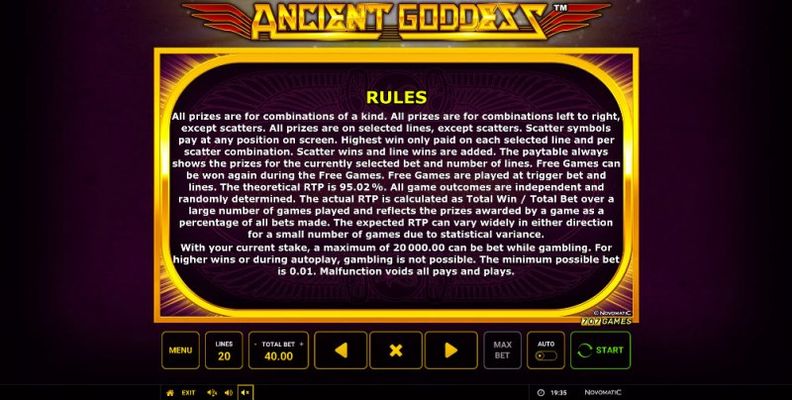 General Game Rules