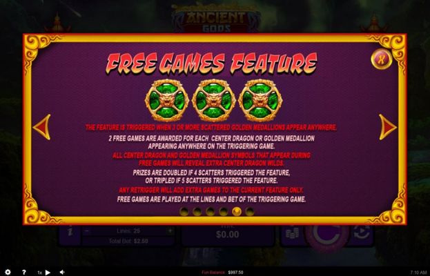 Free Spins Rules