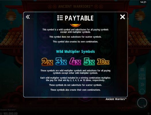 Wild Symbol Rules