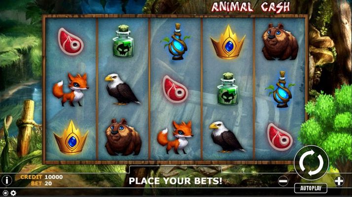 Animal Cash :: Main Game Board