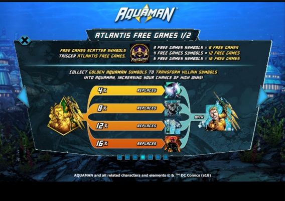 Aquaman :: Free Game Rules
