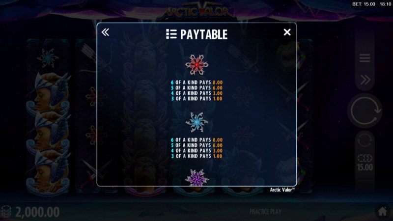 Paytable - Low Value Symbols