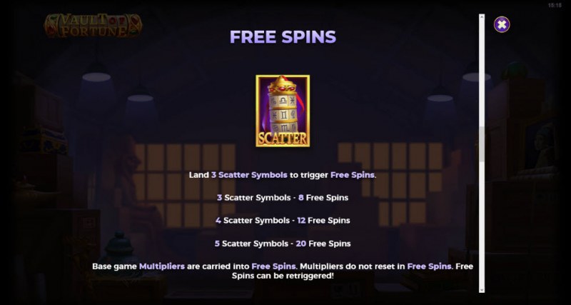 Free Spins Rules