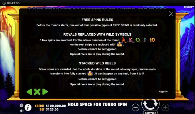 Free Spins Rules