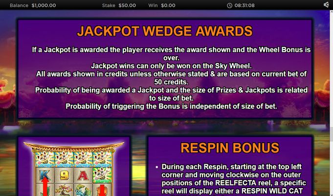 Astro Cat Deluxe :: Jackpot Wedge Awards