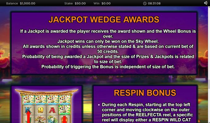 Jackpot Wedge Awards