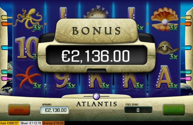 Atlantis :: Total free spins payout