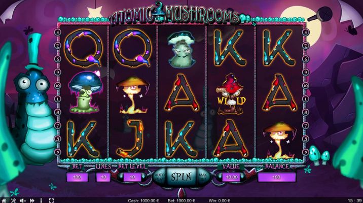 Atomic Mushrooms :: Main Game Board