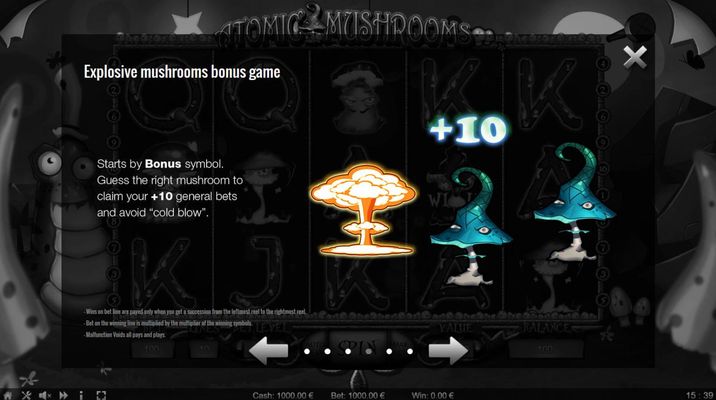 Atomic Mushrooms :: Feature Rules
