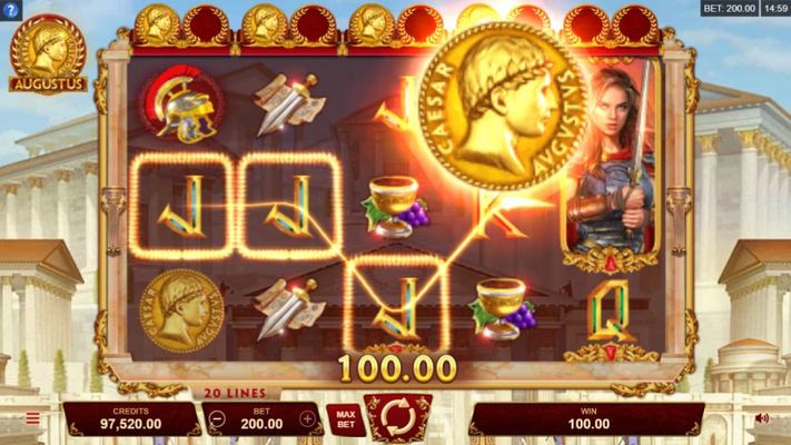 Collect 2 gold coins per reel to activate Wild Reel feature