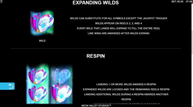 Aurora Wilds :: Wild Symbols Rules