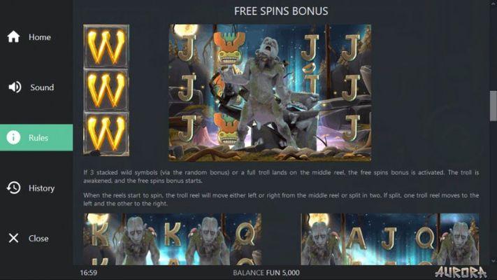 Free Spins Rules