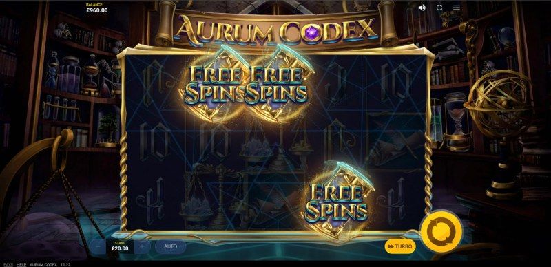 Scatter symbols triggers the free spins bonus feature