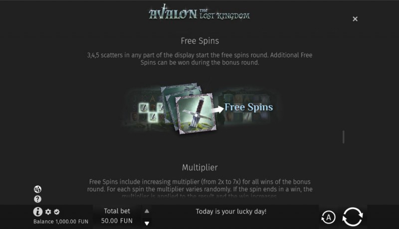 Free Spin Feature Rules