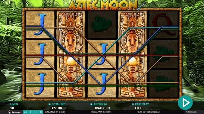 Stacked wild symbols trigger multiple winning paylines