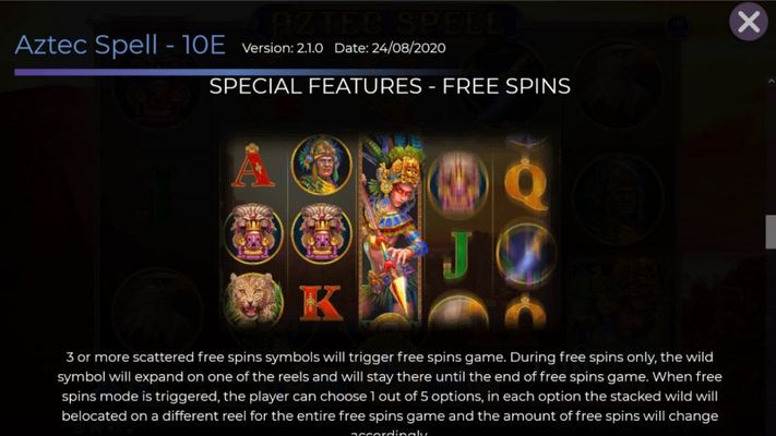 Free Spin Feature Rules